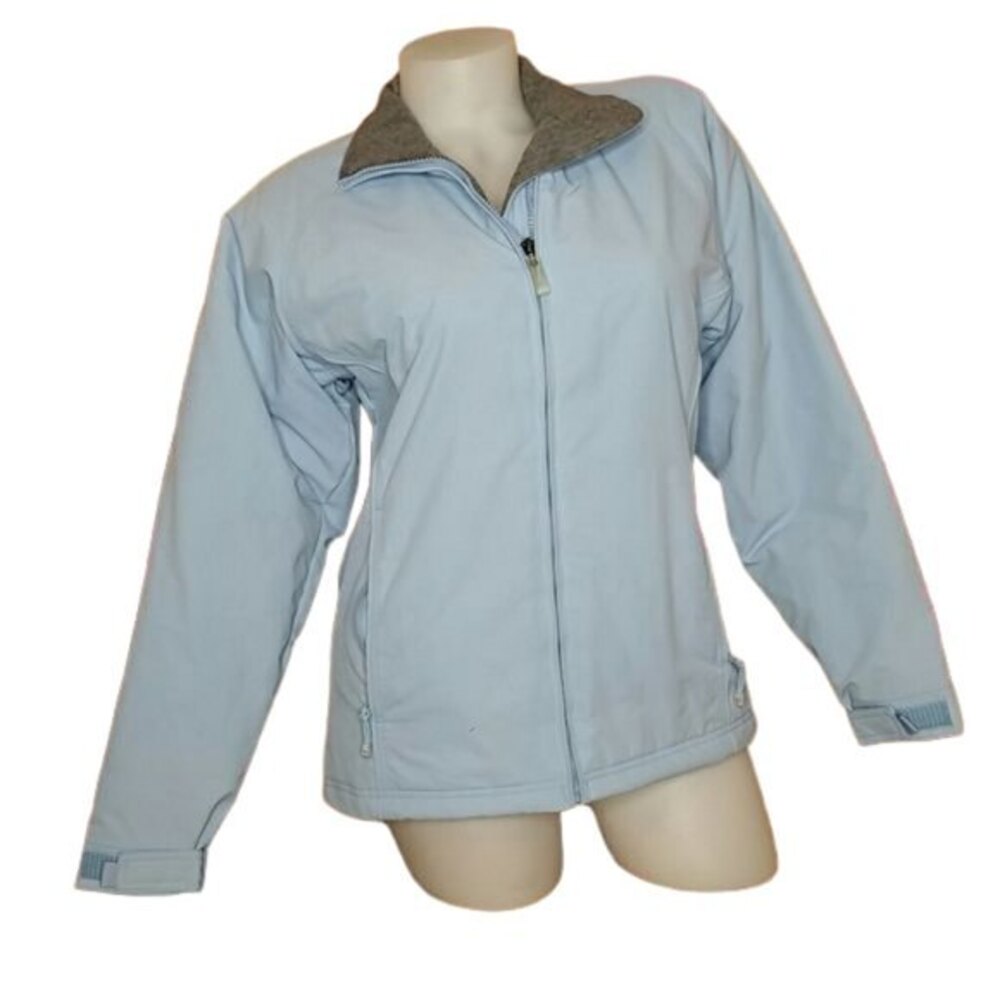 Storm Creek Baby Blue Gray Winter Coat Jacket Womens Size XS